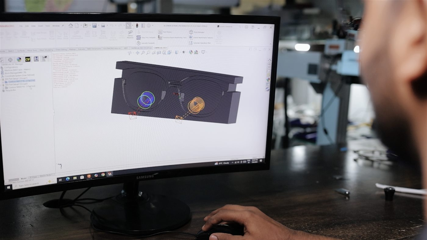 3D CAD Designing of Custom Loupes