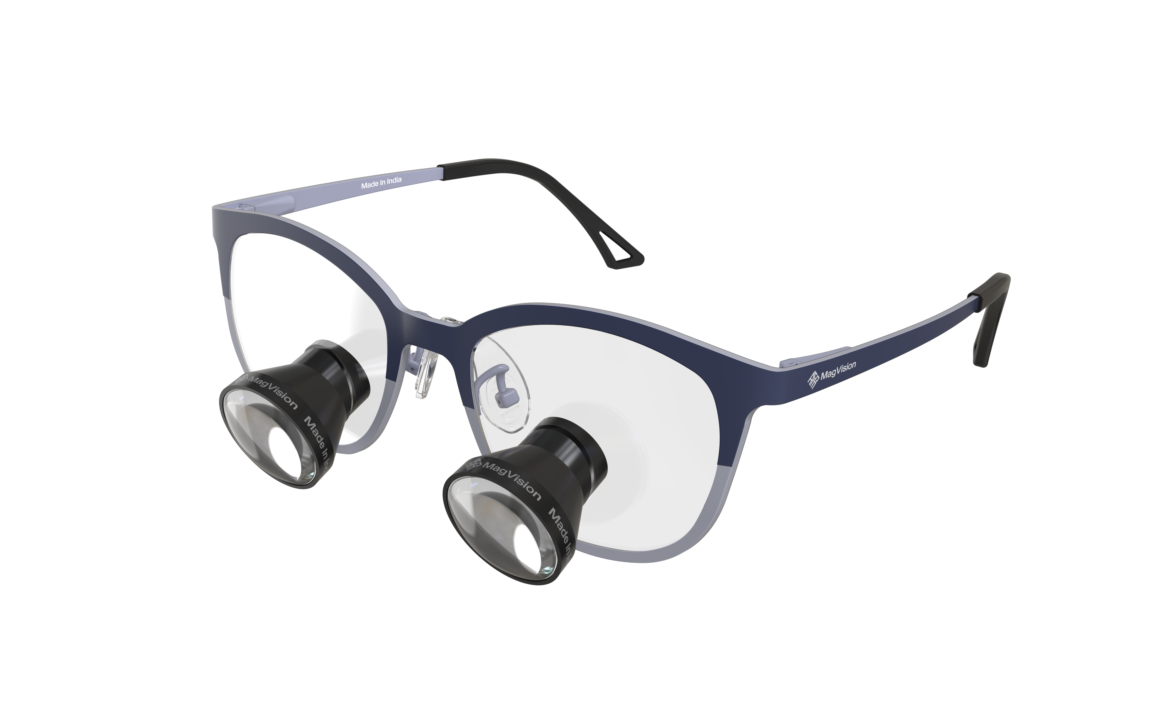 MagVision Galilean loupes and optical system